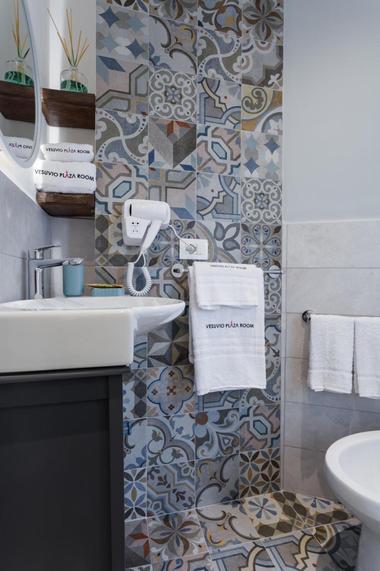 Vesuvio Plaza Room Ottaviano Bagian luar foto