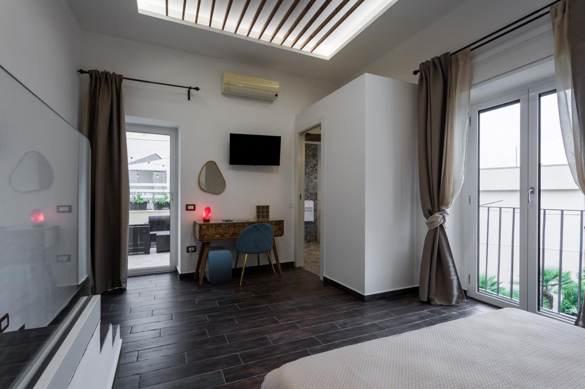 Vesuvio Plaza Room Ottaviano Bagian luar foto